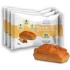Nuvolazero Nuvola Zero - Plumcake Zero al Caramello Salato Senza Carboidrati, Merendine Senza Lattosio, Senza Zuccheri, Senza Glutine, Ricco di Fibre, Confezione 3pz, Made in Italy