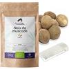 Chabiothé Noce Moscata Bio intera 50g (10 noci) + grattugia
