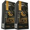 eGano 2 scatole di qualità premium Ganoderma nero caffè (3,5 g x 30 bustine /scatola)