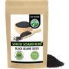 Alpi Nature Semi di Sesamo Nero 500g, Semi di Sesamo Nero Crudi per Cucina e Pasticceria