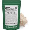 Saporepuro Xantano in polvere 50 gr - Ideale per Gelati, salse, topping, Sorbetti, gel, impasti pizza, mixologi, cucina molecolare - Puro 100%