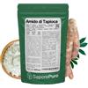 SaporePuro Amido di Tapioca 200 g - Senza Glutine - Addensante Naturale per Creme, Salse, Dolci e Gelati