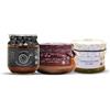 OBRADOR LOS CARACOLES Lumache in Salsa 550g (1) + Coda di Bue in Umido 640g (1) + Guanciale di Maiale al Vino Bianco 440g (1). Ricetta casalinga e artigianale. Conserve gastronomiche.