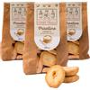 Terre dei Trulli Friselline Caserecce - 3 confezioni da 200g | Friselle Artigianali Per Uno Snack Veloce E Gustoso | Snack Salati Per Un Aperi Snack Genuino