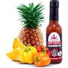 Poppamies Salsa al peperoncino fruttato caldo caraibico - Senza glutine Senza lattosio Vegano - Spezia: 5/10-150ml