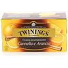 Ducomi Twinings Tè Nero - Orange & Cinnamon - Inconfondibile Gusto Speziato della Cannella incontra il Dolce e Brioso Sapore dell'Arancia - Miscela dal sapore Appagante e Profumato (25 Bustine)