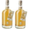 Villa Laviosa 2 Bottiglie Liquore Grappa al Fieno 70 cl. Aromatizzata Italiana Erbe Gradazione 30% confezione, Grappa al Fieno set 2 bottiglie