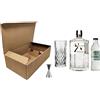 Zeus Party Cofanetto Kit Gin Tonic -ROKU- Ballon in Vetro + Roku Gin 43% 70 cl + Tonic Water Franklin & Sons 200 ml + Misurino Dosatore (Sambuco & Cetriolo Tonic, 1)