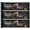 CAIYA 3X Scotti Pasta Venere Spaghetti di Grano Duro Integrale e Farina di Riso Nero Venere 400g [3 Confezioni]