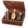 Sibona Antica Distilleria Sibona - Confezione Regalo in Legno Preggiato con Grappa Botti da PORTO, WHISKEY, MADEIRA (3bt x 50cl)