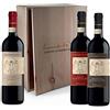 Wine Gift Baskets Cassetta Regalo Vini Toscani Leonardo Da Vinci Cantina di Montalcino - Idea Regalo Vino Pregiato - Cod. 156