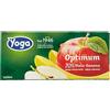 Idea 8 CONFEZIONI SUCCO DI FRUTTA YOGA OPTIMUM MELA BANANA ITALIANA 3 X 200 ML BRIK
