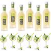 LUIGI FRANCOLI B4H LIQUORE AI FIORI DI SAMBUCO 70 CL 6 BOTTIGLIE CON 6 BICCHIERI B4HUGO