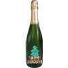 Bottle-Up Bottiglia di Champagne personalizzato - Idea regalo originale per Natale per lei e per lui per le festività natalizie (Lettering - Albero di Natale)