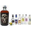 Zeus Party Gin Brusco 100% Italiano 50cl 40% + Selezione di 6 Toniche Internazionali