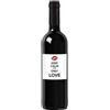 Bottle-Up Idea regalo Vino Rosso Toscana IGT, bottiglia con etichetta personalizzata esclusiva per San Valentino, bomboniere, anniversario di fidanzamento e matrimonio (0,75L, Keep Calm Love)