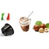 Caffè Shop Compatibili con Capsule Nescafè Dolce Gusto®, Capsule Miscela Cappuccino alla Nocciola Linea Espresso (128 Capsule)