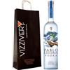 Vizzivery PABLO ESCOBAR VODKA - Vodka Polacca - Distillato di Alta Qualità con Busta Regalo Vizzivery in Omaggio - 40% Vol. 700 ml