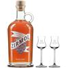 DISTILLERIA MARZADRO ZIRMOL LIQUORE DI CIRMOLO IN GRAPPA 70 CL CON DUE BICCHIERI