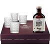 Poiget Mazzetti d'Altavilla - Amaro Forte con 4 Cocktail Tumbler in Scatola Regalo 0,70 lt.