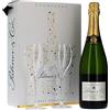 Palmer & Co Champagne AOC Brut Réserve + 2 Calici (astuccio)