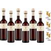 BONAVENTURA MASCHIO GRAPPA 903 BARRIQUE 70 CL 6 BOTTIGLIE CON 6 BICCHIERI ORIGINALI