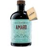 LA VALDOTAINE Amaro Dente di Leone 1 lt + 2 Bicchieri