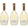 VINADDICT Set di 3 Champagne Ruinart Blanc De Blancs, 750 millilitri
