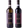 Tenuta San Lorenzo di Cazzulo 2 bottiglie: 1 Gavi Docg e 1 Piemonte D.o.c. Barbera Tenuta San Lorenzo, 2 x 0,75 litri