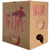 Cantina Firosa Bag In Box | 5 Litri Aglianico Neos | Vino Rosso Campania | Cantina Firosa | 1 Ricariche da 5 Litri | Valigetta Cartone Salvaspazio