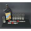 Generico Vecchio Amaro del Capo 1,5 litri + 6 Bicchieri Freezer del Capo + Tappetino Vecchio Amaro del Capo