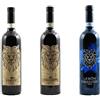 Lebòn 3 bottiglie pregiati vini rossi Lebòn: 1 bottiglia di Barolo Docg + 1 Barbaresco Docg + 1 Nebbiolo d'Alba Doc. Raffinate ed esclusive etichette da collezione