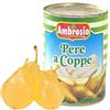 Ambrosio PERE AMBROSIO PERE A COPPE ALLO SCIROPPO BARATTOLO DA 820 GR FRUTTA SCIROPPATA