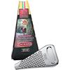 YesEatIs Special Box - Parmigiano Reggiano Consorzio Vacche Rosse 24 mesi - 250 g - Grattugia in Acciaio INOX