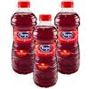 CAIYA 3X Yoga Melograno Succo di Frutta al Gusto di Melograno Ricco di Vitamine 1L [3 Bottiglie]