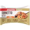 Generico Pronutrition CORNETTO KETO ripieno ALBICOCCA da 42g - Cornetto dolce proteico ripieno di marmellata di albicocche per una dieta keto, con solo 2,94 gr di carboidrati per porzione (Box da 10x42g)