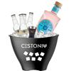 Gin Mare Malfy Rosa confezione regalo gin | Cestonic, Box Regalo per gli amanti del Gin Tonic! | Kit con Spezie, acqua tonica e set accessori!