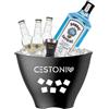 Gin Mare Bombay Sapphire Cestonic Confezione Box Regalo per gli amanti del Gin Tonic! Kit con Spezie e Accessori! (Bombay Sapphire)