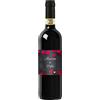 Bottle-Up Chianti DOCG, bottiglia personalizzata con etichetta esclusiva e originale. Idea regalo per San Valentino, bomboniere, anniversario di fidanzamento e matrimonio (0,75L, Lavagna cuori)