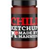 M. Mannius M.MANNIUS Ketchup Tomato Artigianale prodotto nelle Dolomiti (Made in italy) in barattolo di vetro da 150 gr, da gustare con hamburger, bistecche e patate (6, Chili)