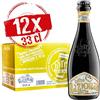 Baladin - Box Birra Nazionale Forte- Birra artigianale 100% Italiana - Pale Ale, Doppio Malto, Non Pastorizzata, 7,5% vol. - 12 bottiglie x 33cl