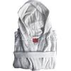 Accappatoio Gabel in spugna TINTUNITA & Co. Basic Colors, s, bianco