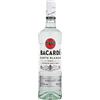 Bacardi BACARDÍ Carta Blanca White Rum, iconico rum bianco dei Caraibi, ideale per i cocktail, Vol. 37,5%, 70 cl / 700 ml