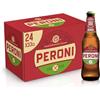 Peroni Birra Senza Glutine, Cassa Birra con 24 Birre in Bottiglia da 33 cl, 7.92 L, Gusto Moderatamente Amaro, Gradazione Alcolica 4.7% Vol