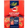 Biffi - Ketchup con pomodoro 100% Italiano - Monodose - 132 bustine monoporzione da 10 g