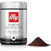 illy, Caffè Macinato per Espresso Tostato FORTE, 100% Arabica con Intenso Aroma di Pan Tostato e un Retrogusto di Cioccolato Fondente, Gusto Deciso, Confezione da 250g