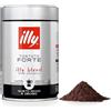 illy, Caffè Macinato per Moka Tostato FORTE, 100% Arabica con Intenso Aroma di Pan Tostato e un Retrogusto di Cioccolato Fondente, Gusto Deciso, Confezione da 250g