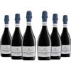 Cantina Castelli Modenesi Lambrusco Grasparossa di Castelvetro DOC, Vino Rosso dal Gusto Pieno ed Equilibrato, Profumo Raffinato e Vario, 11% Vol, Confezione con 6 Bottiglie da 750 ml
