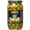 Ponti Olive Verdi Snocciolate, T6 - 6 Vasi da 670 gr