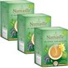 Pompadour NamasTe, Tè Verde Biologico con Matcha in Granuli, 45 Filtri (3 Confezioni da 15 Filtri), Senza Lattosio, Senza Glutine e Allergeni, Vegan